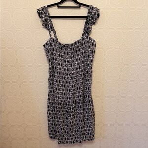 NWT Kenny Flowers Black and White Floral Dress Size XXL